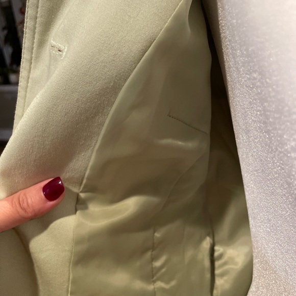 Pea coat (blazer-jacket) in pistachio green - Picture 7 of 12